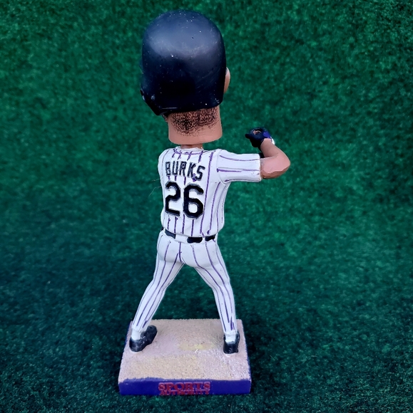 Ellis Burks 26 Colorado Rockies, Bobblehead, 2013, 20th Anniversary, - Picture 2 of 9